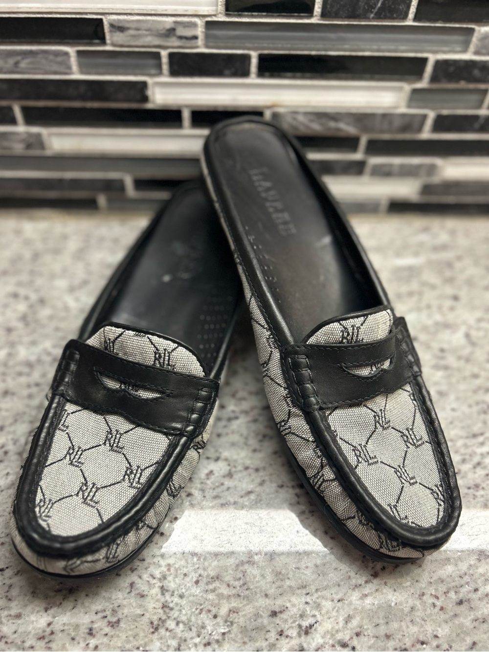 Lauren Ralph Lauren Carol Slip on Penny Loafer size 9